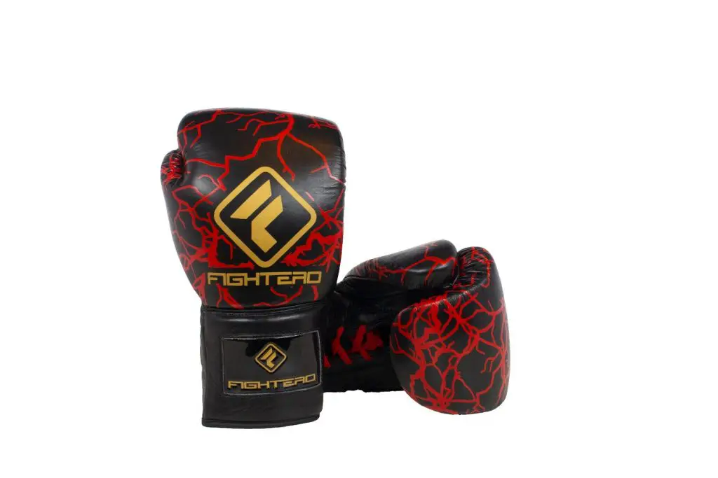 Boxhandschuhe Thunder Leder- mit Schnüren