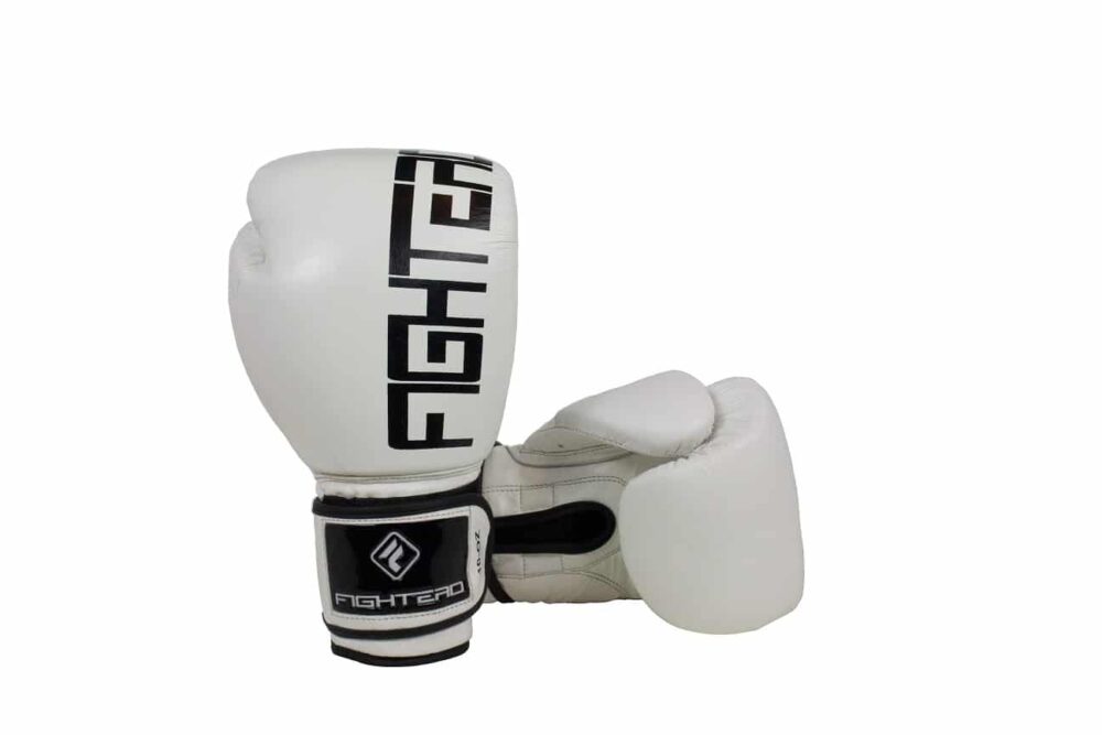 Boxhandschuhe Premium White Leather exclusive – Bild 2
