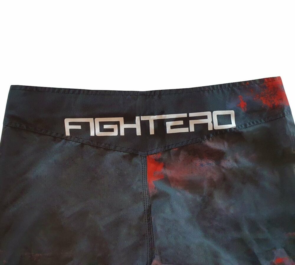MMA Short Red/Black Strech Micro – Bild 2
