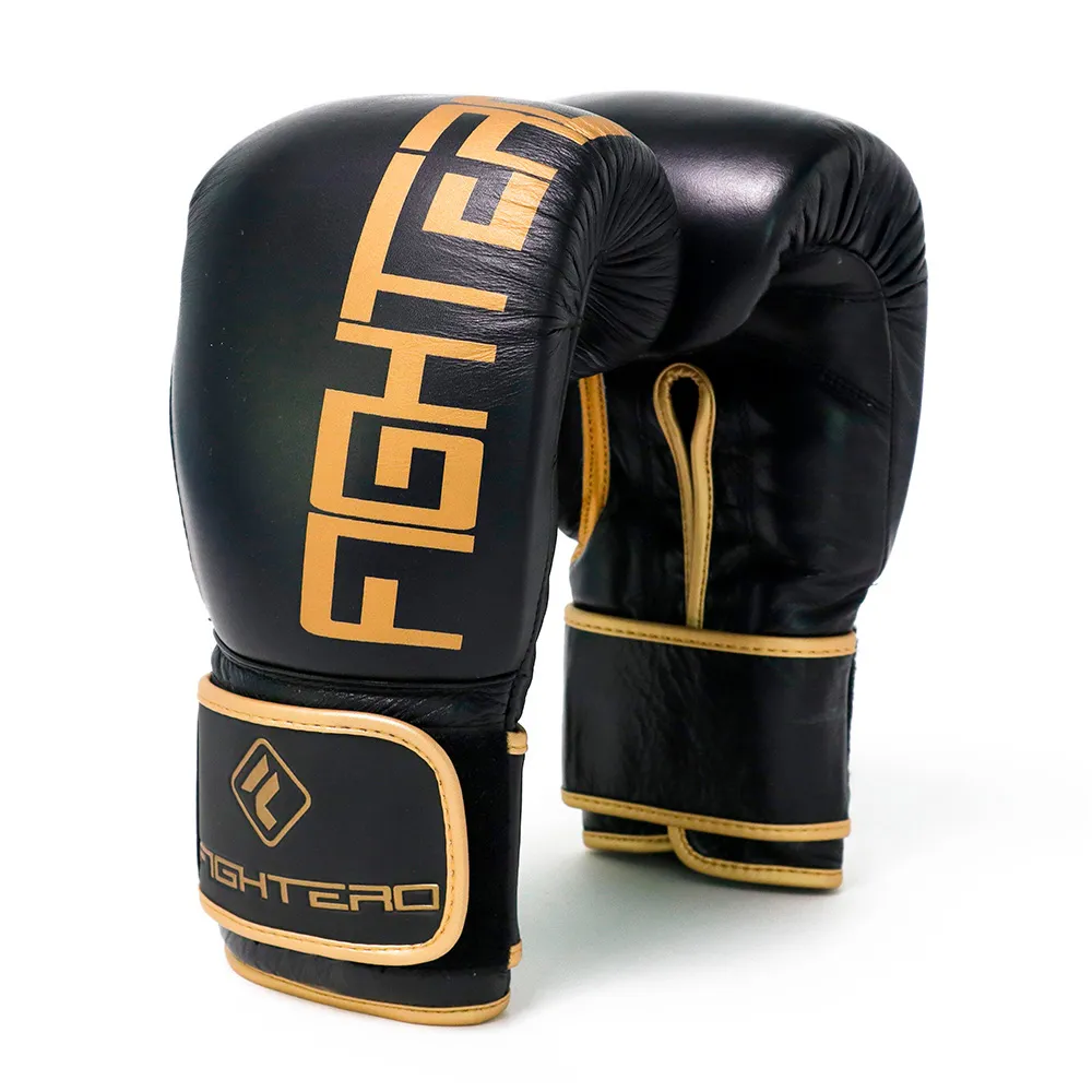 Thai Boxhandschuhe GoldBlack