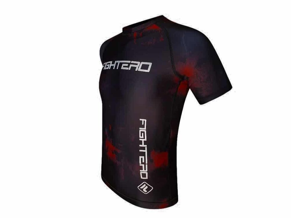 Rashguard red/black - Kurzarm – Bild 3