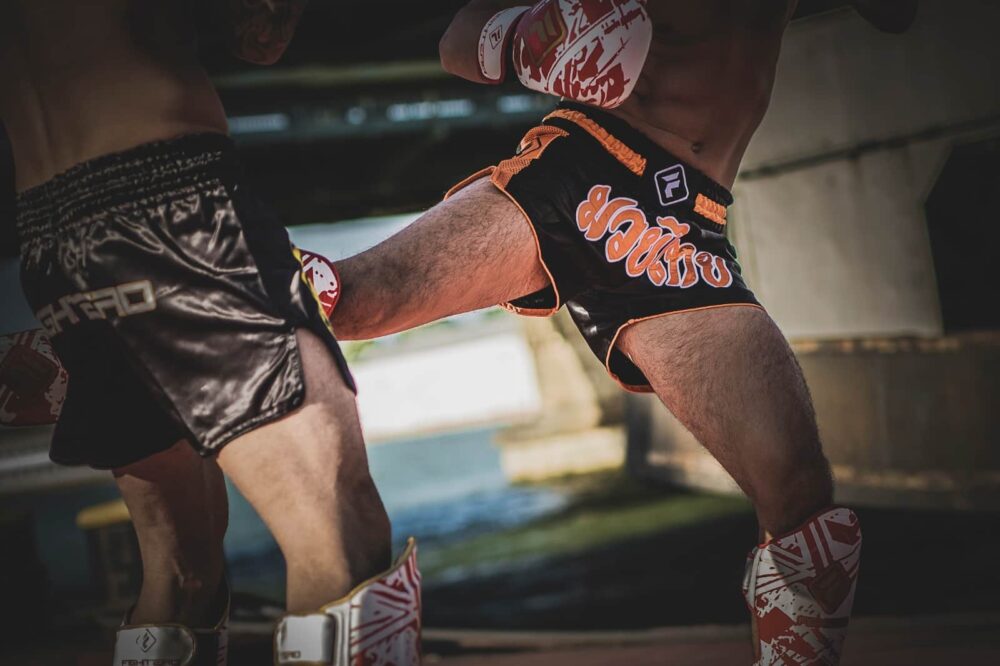 MuayThai Short ORANGE – Bild 5