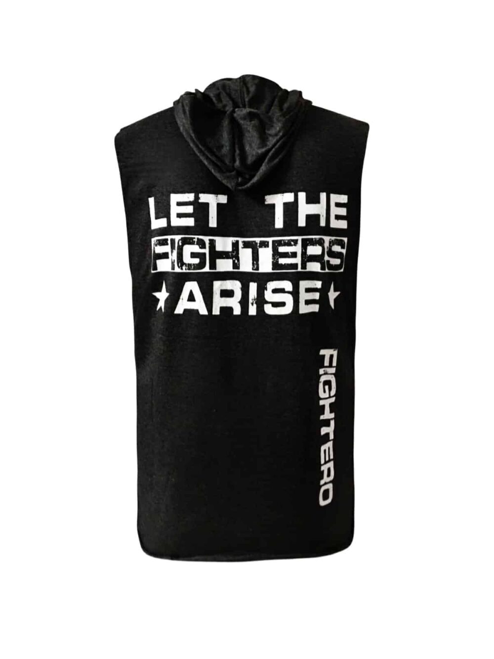 Hoodie-Shirt black Sleeveless – Bild 2