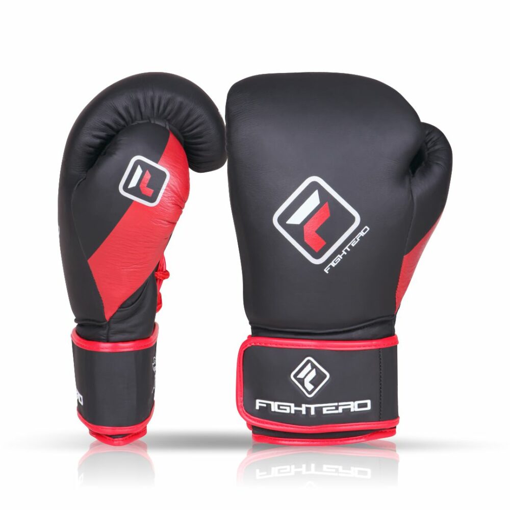 Boxhandschuhe FBG Supreme Klettverschluss+Schnüre – Bild 6