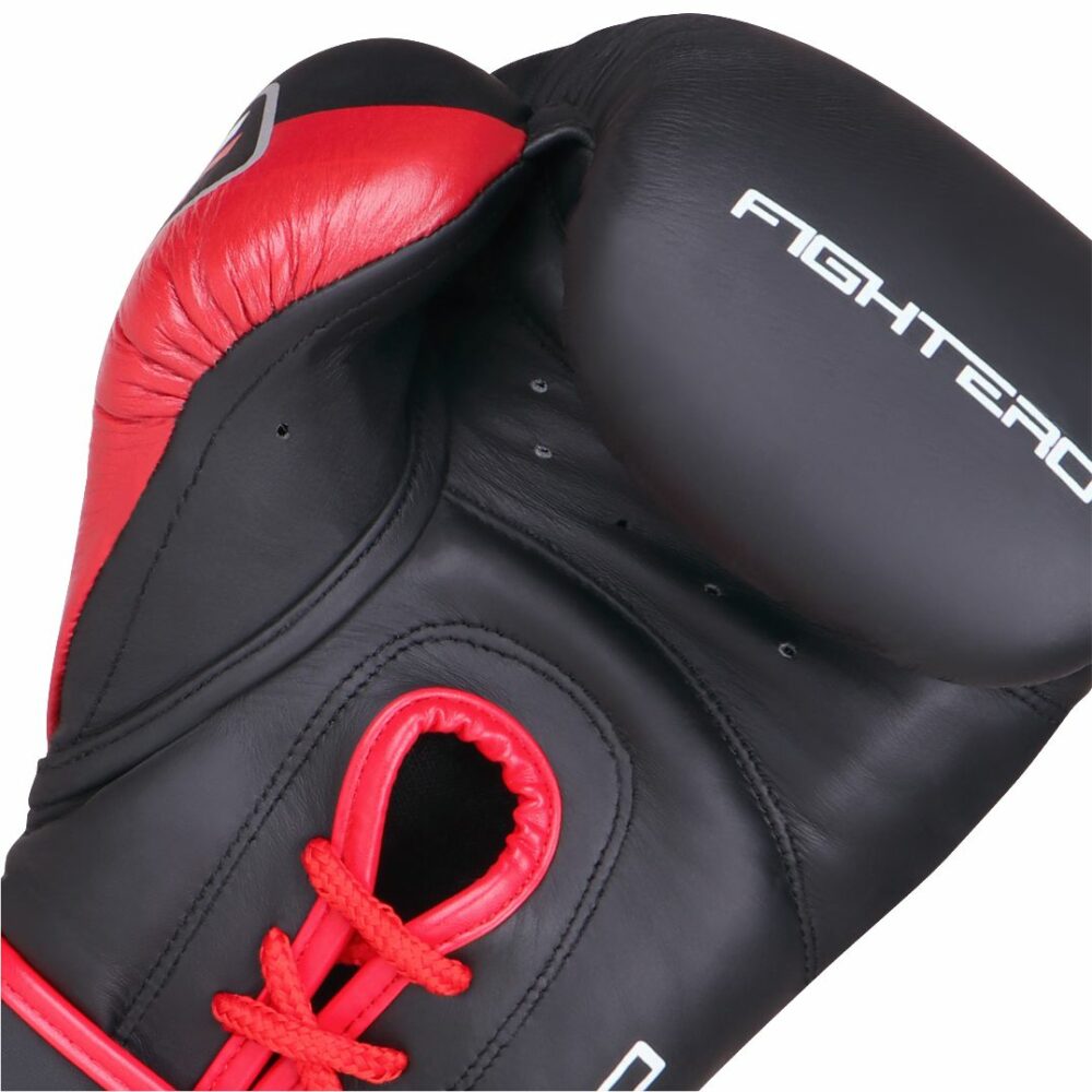 Boxhandschuhe FBG Supreme Klettverschluss+Schnüre – Bild 5