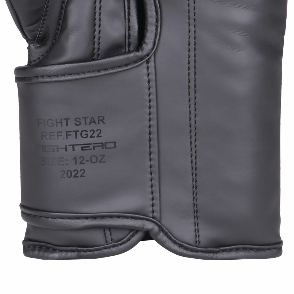 matt boxhandschuhe schwarz