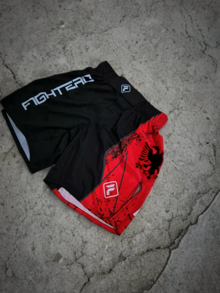 MMA Short Albanien black