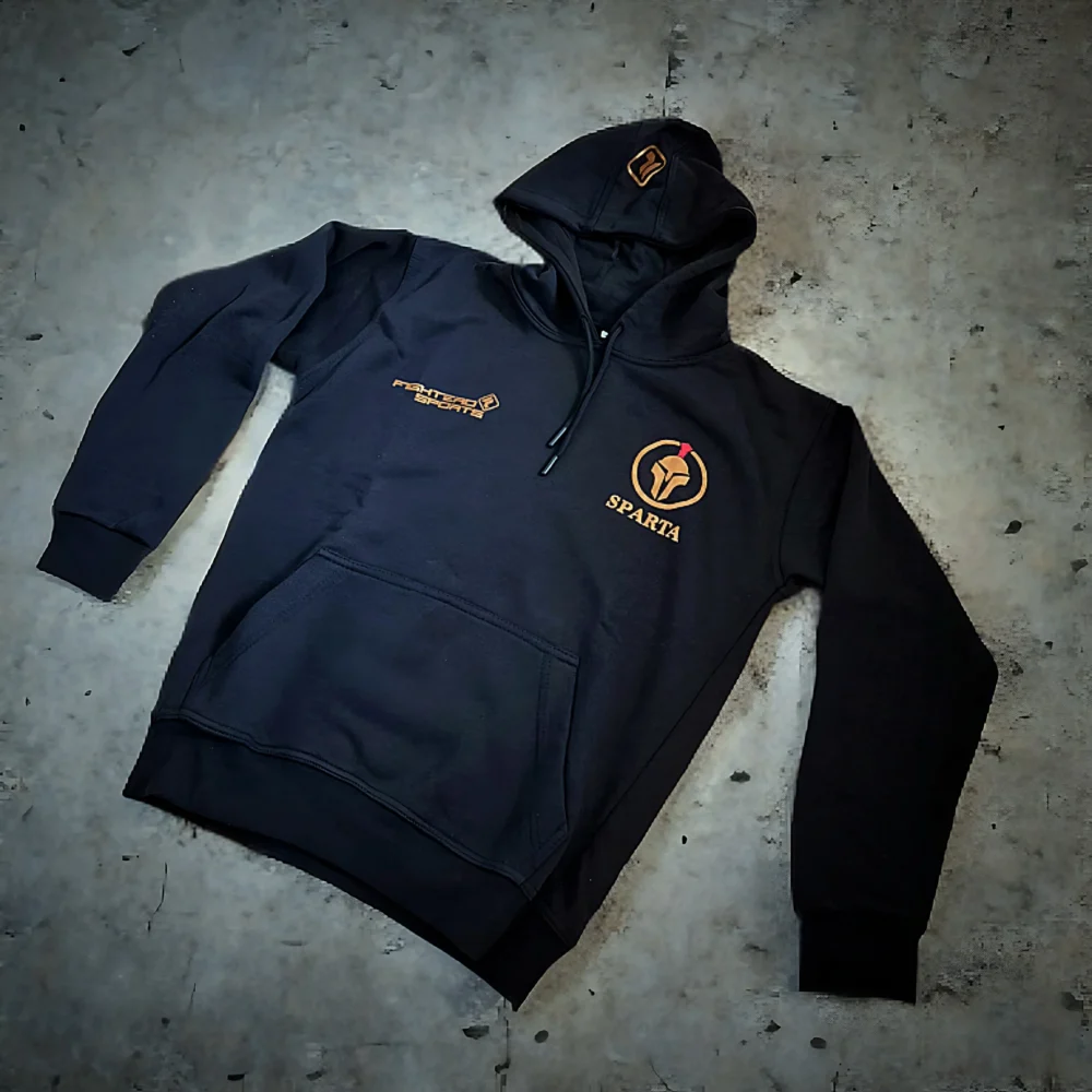 SPARTA Hoodie black-gold