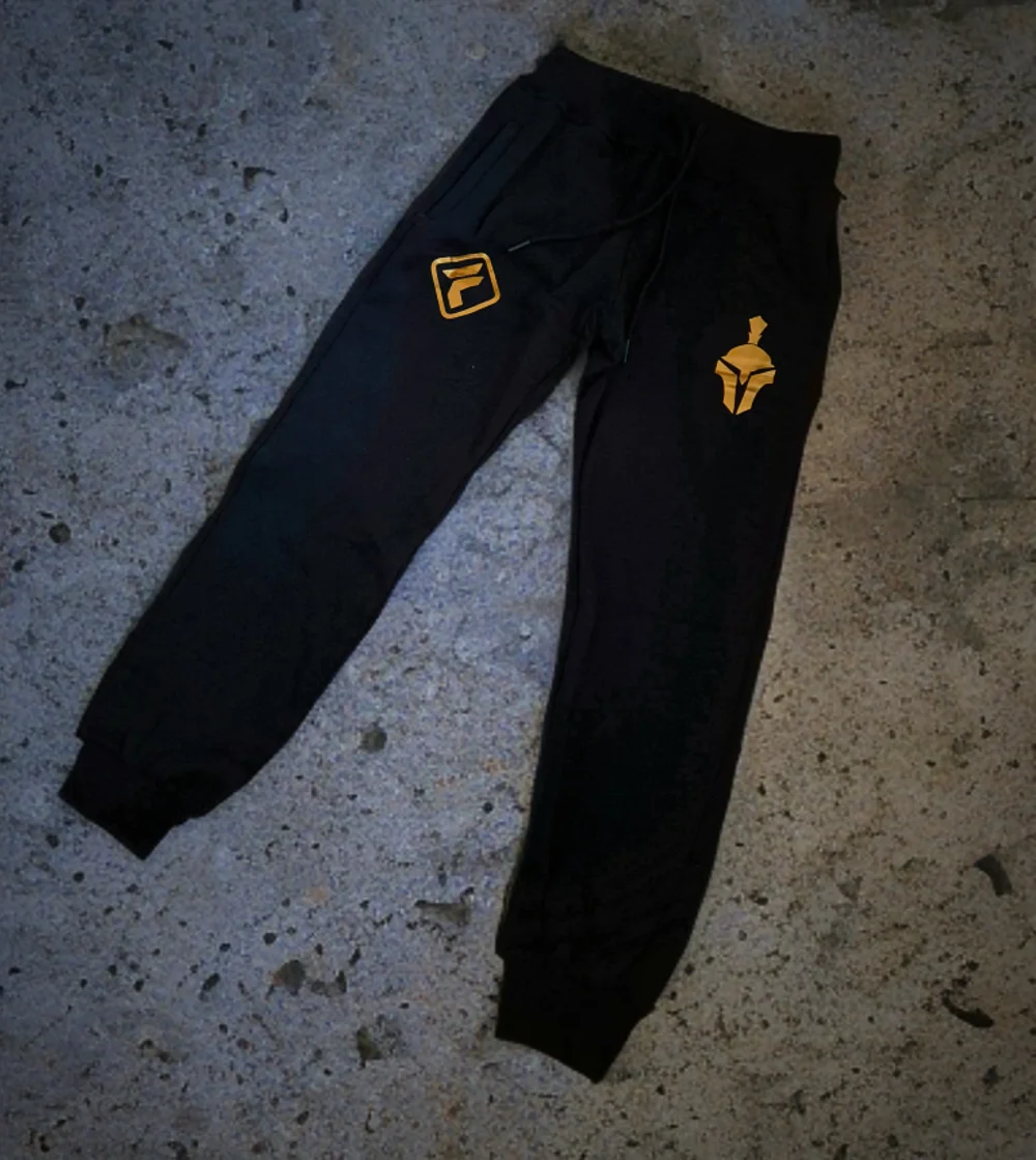 SPARTA Hoodie black-gold – Bild 3