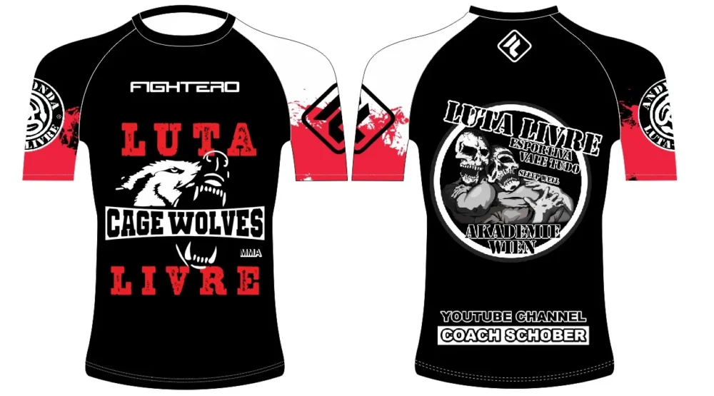CAGE Wolves Rashguard