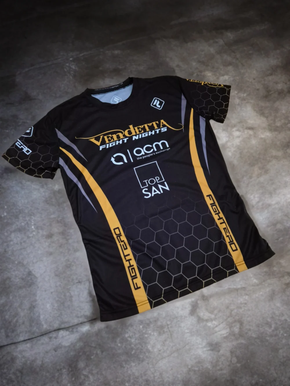 Vendetta Shirt  Black GOLD  Edition - Limited