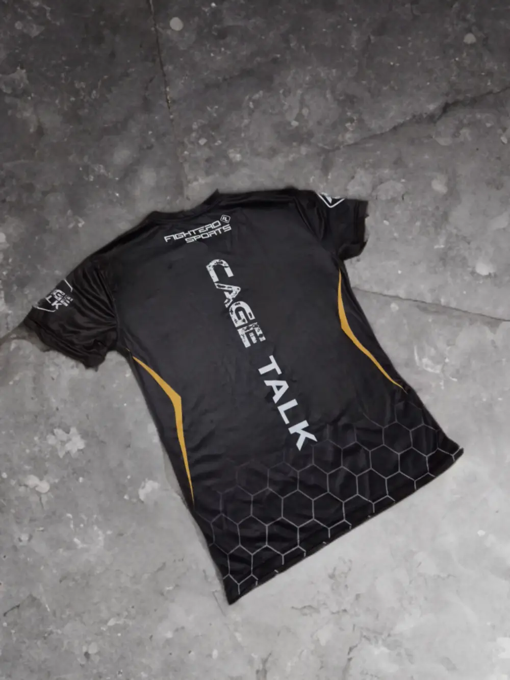Fight Shirt - Cage Talk black – Bild 2