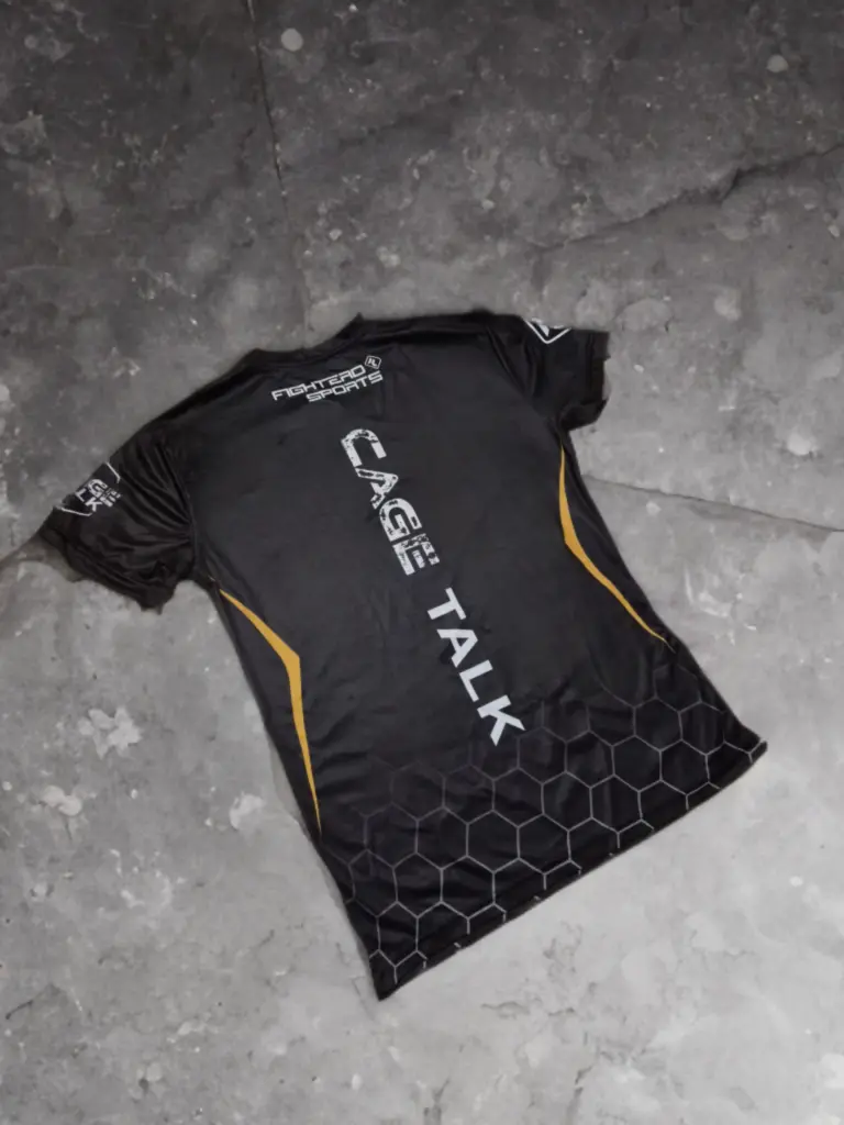 Fight Shirt – Cage Talk black