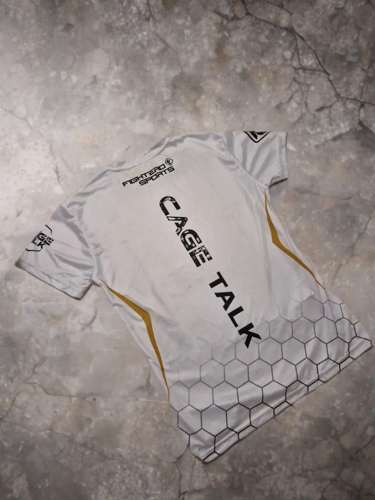 Fight Shirt – Cage Talk white