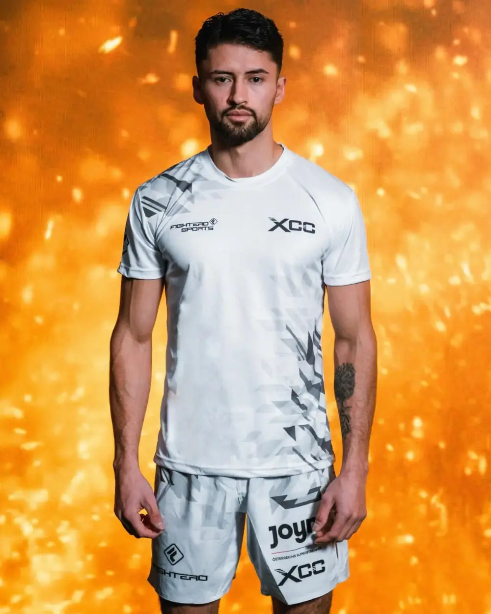 Fight Shirt XCC white 3.0