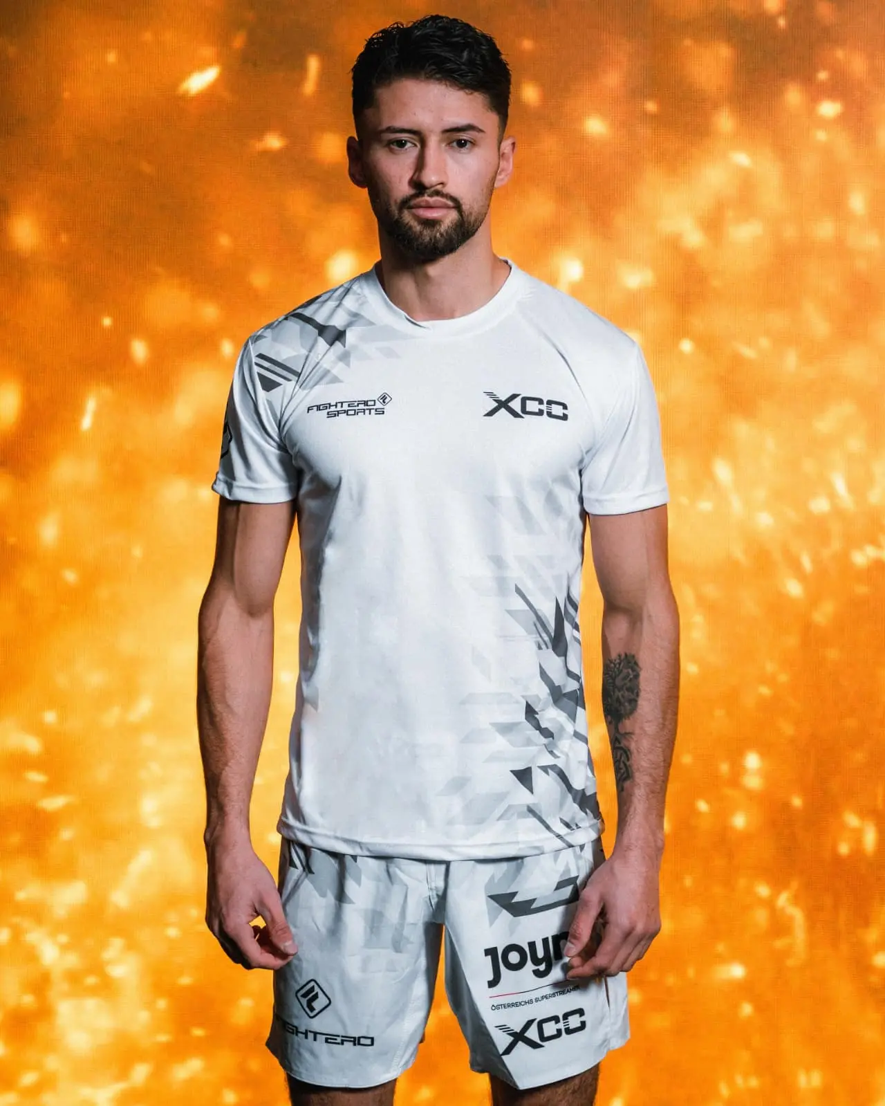 Fight Shirt XCC white 3.0