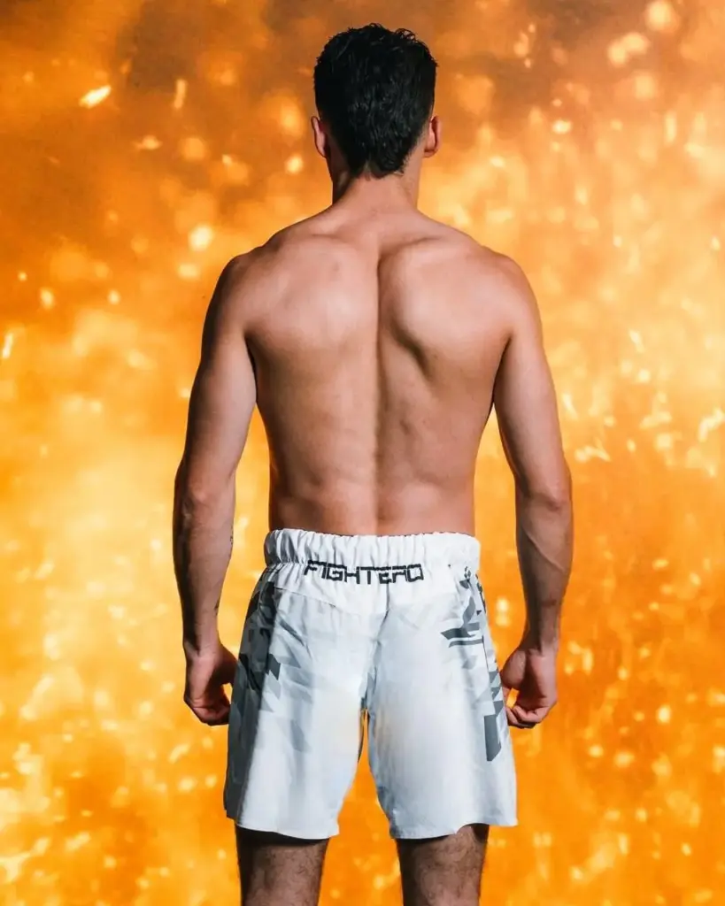 XCC Fight Short white 3.0