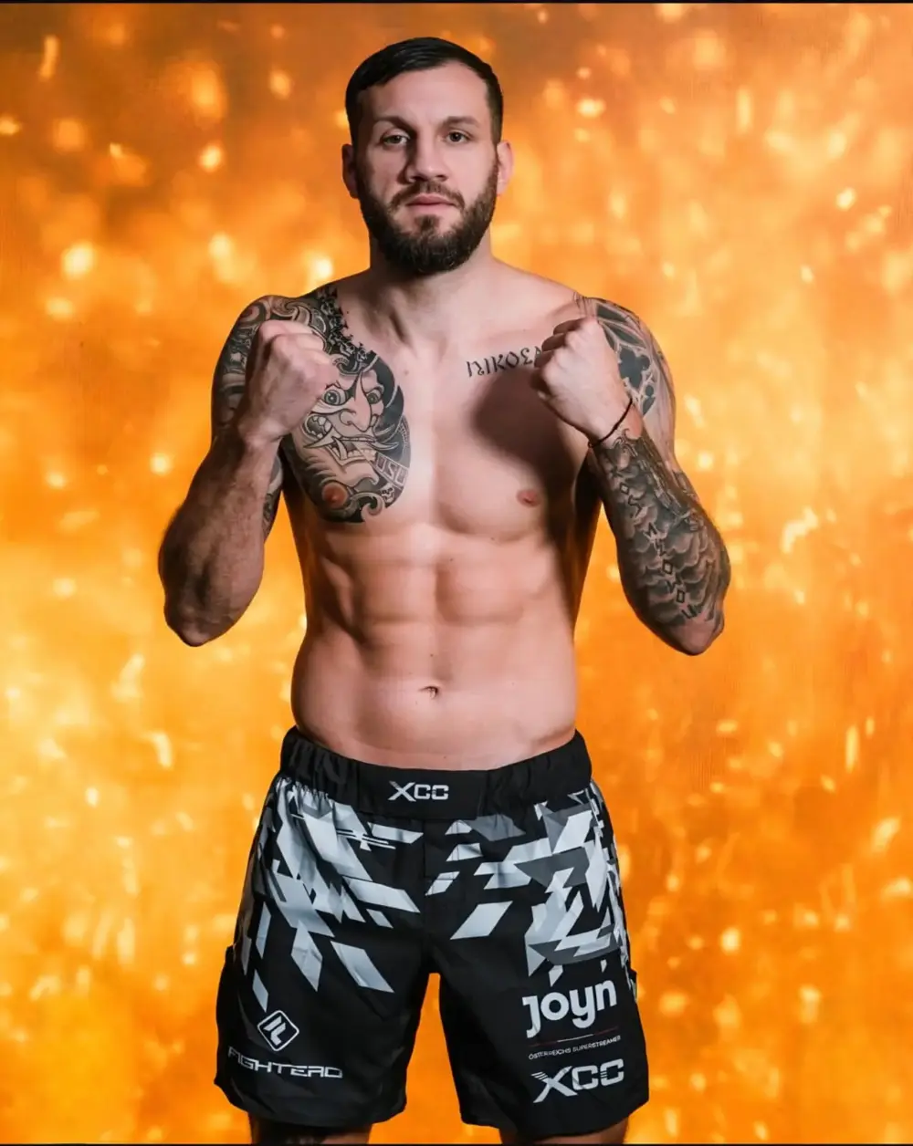 XCC Fight Short black 3.0