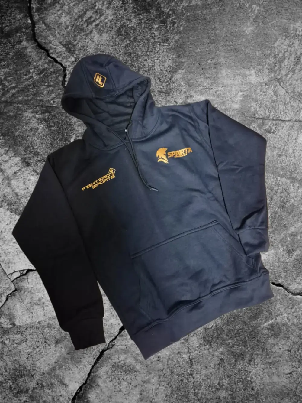 SPARTA Hoodie black-gold 2.26