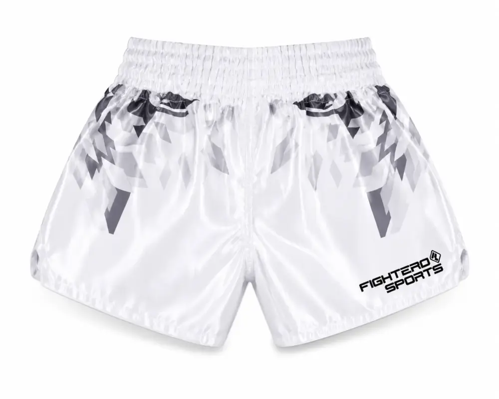 XCC Muay Thai Short white 4.0