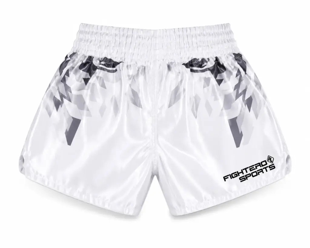 XCC Muay Thai Short white 4.0