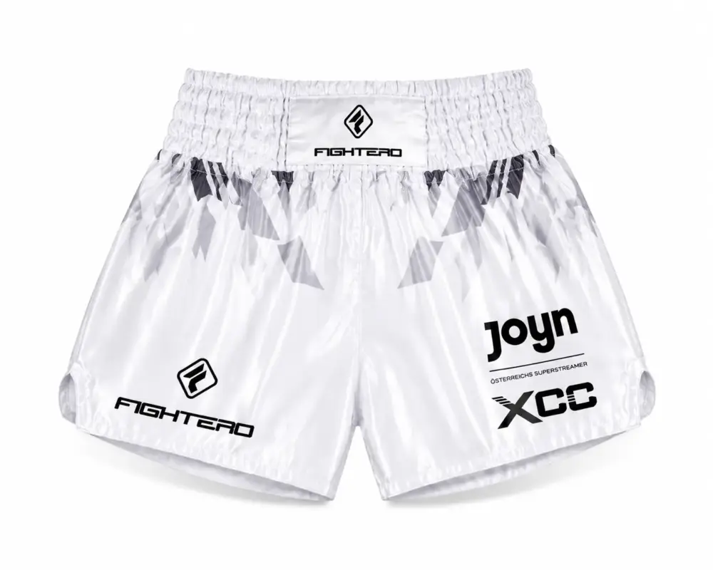 XCC Muay Thai Short white 4.0