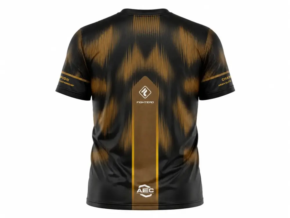 AEC Fight Shirt Or Noir