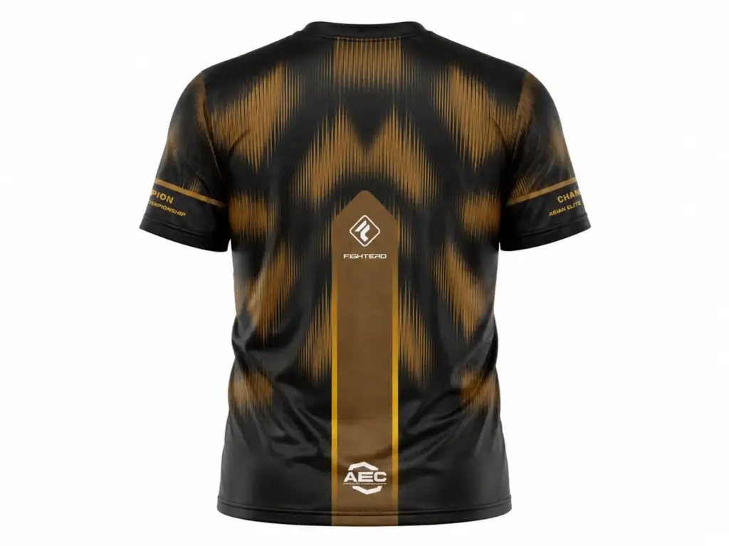 AEC Fight Shirt Or Noir