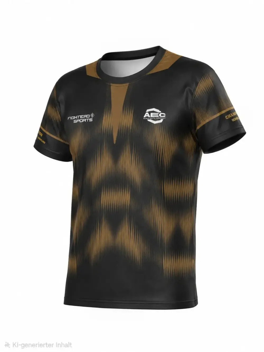 AEC Fight Shirt Or Noir