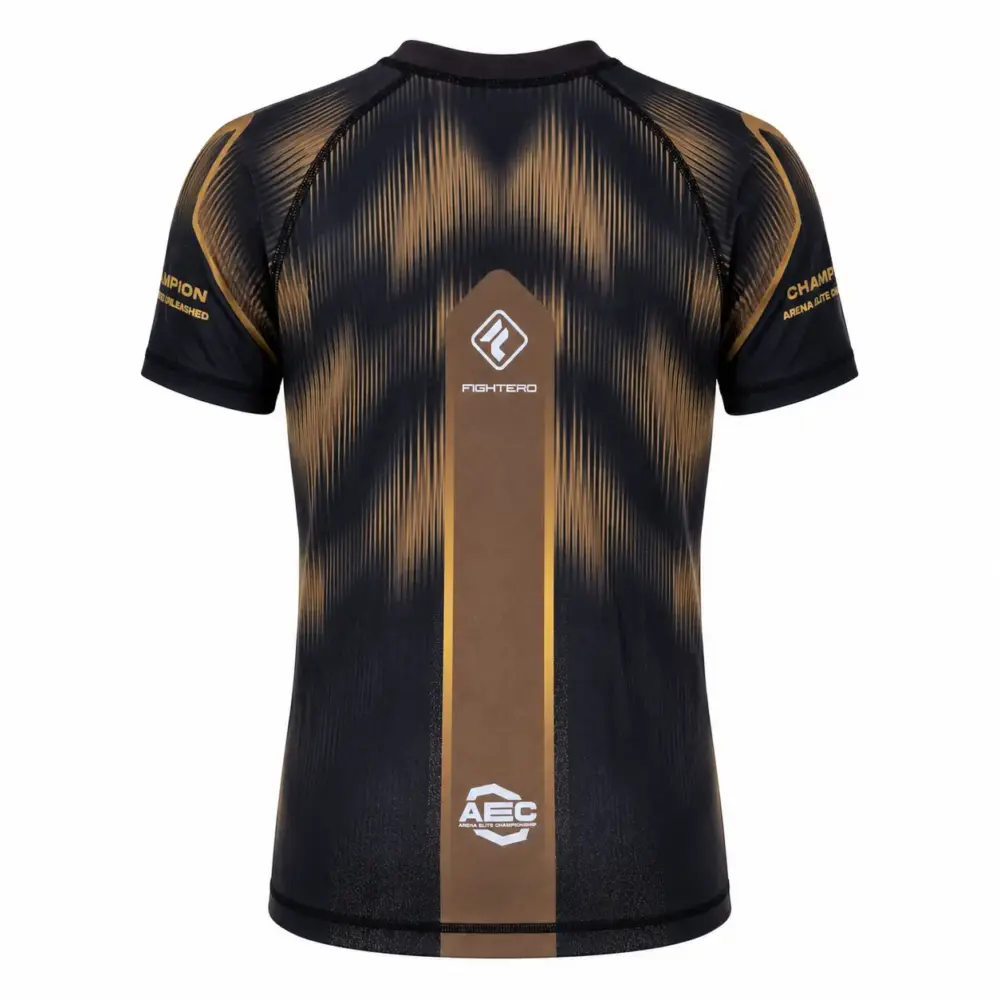AEC Rashguard Or Noir