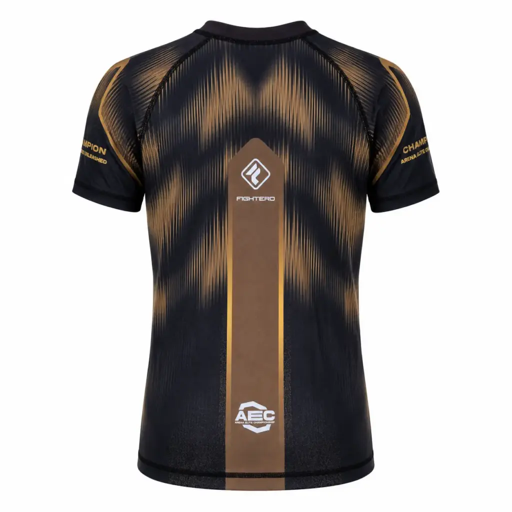AEC Rashguard Or Noir