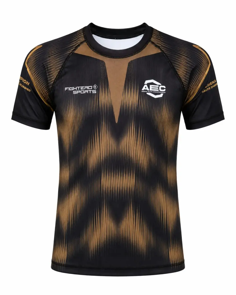 AEC Rashguard Or Noir