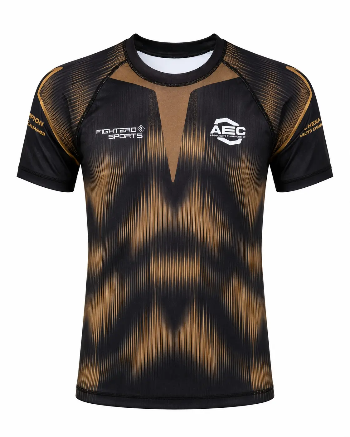 AEC Rashguard Or Noir