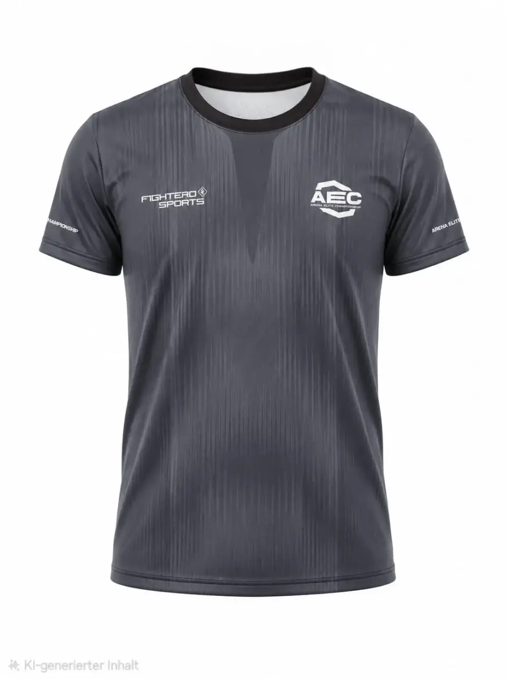 AEC Fight Shirt Gris Noir