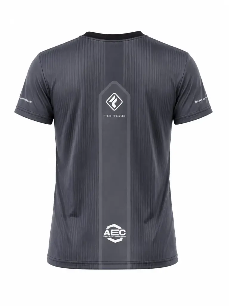 AEC Fight Shirt Gris Noir