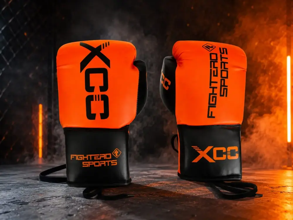 XCC Fight City Boxhandschuhe black-orange