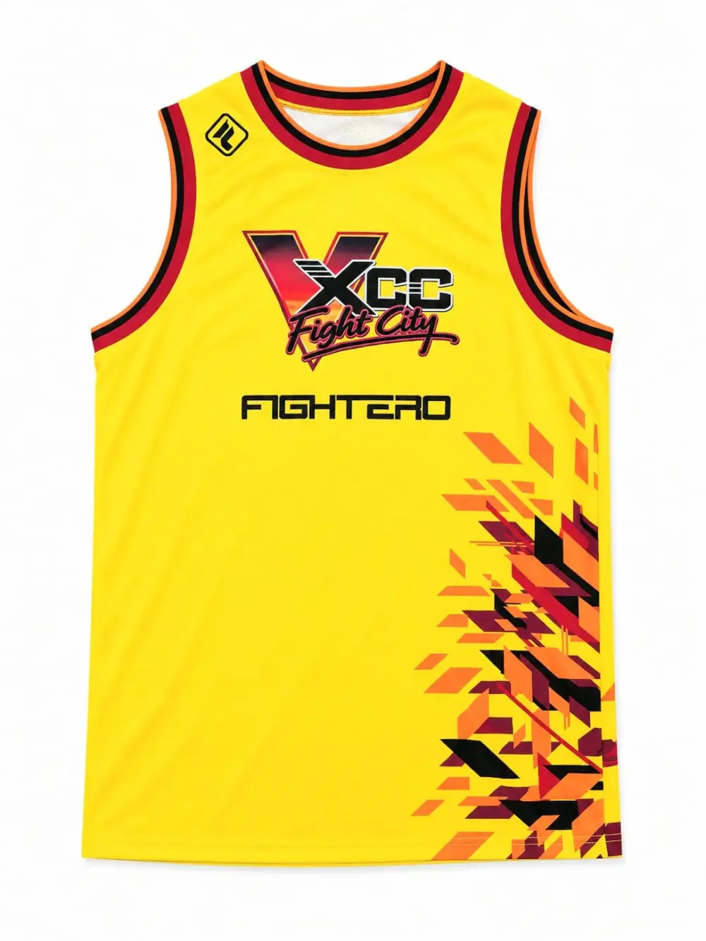 Tank Top XCC Fight City yellow