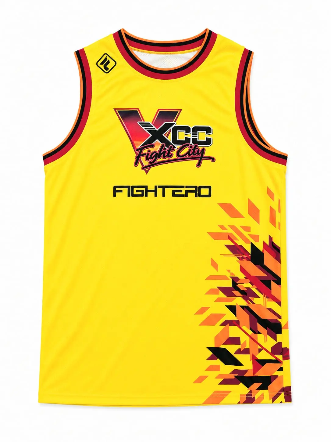 Tank Top XCC Fight City yellow